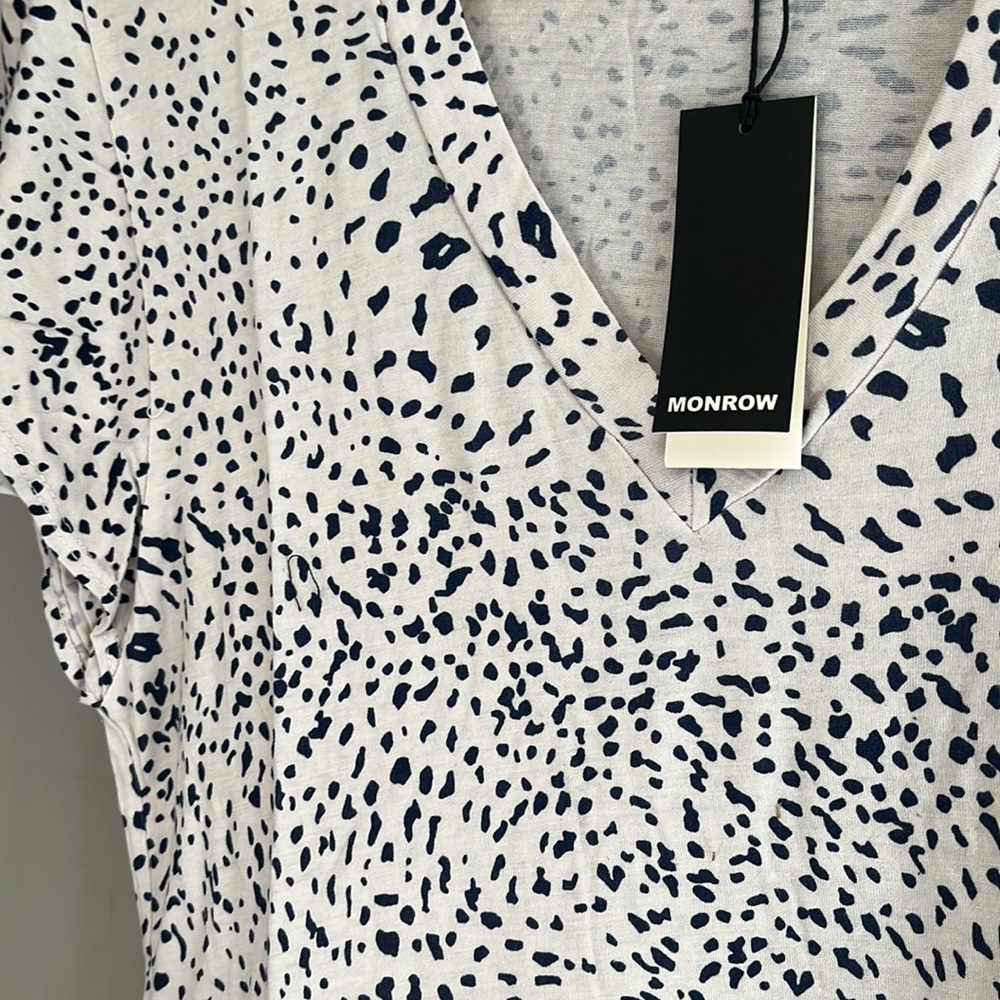 Monrow | Mini Cheetah Ruffle Dress - Picture 4 of 6